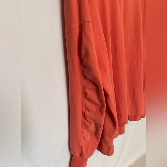 FP Movement Hot Shot Hooded Layer Coral Pink Size M Oversized Size M - Picture 5 of 9